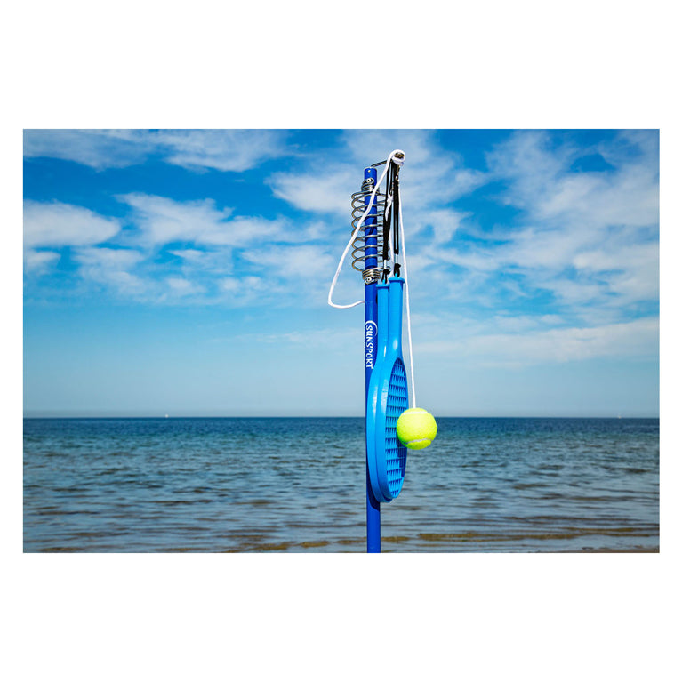 Tactic bex sunsport tennispaal met 2 rackets