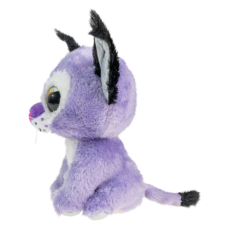 Lumo sterren knuffel - lynx niko, 15cm