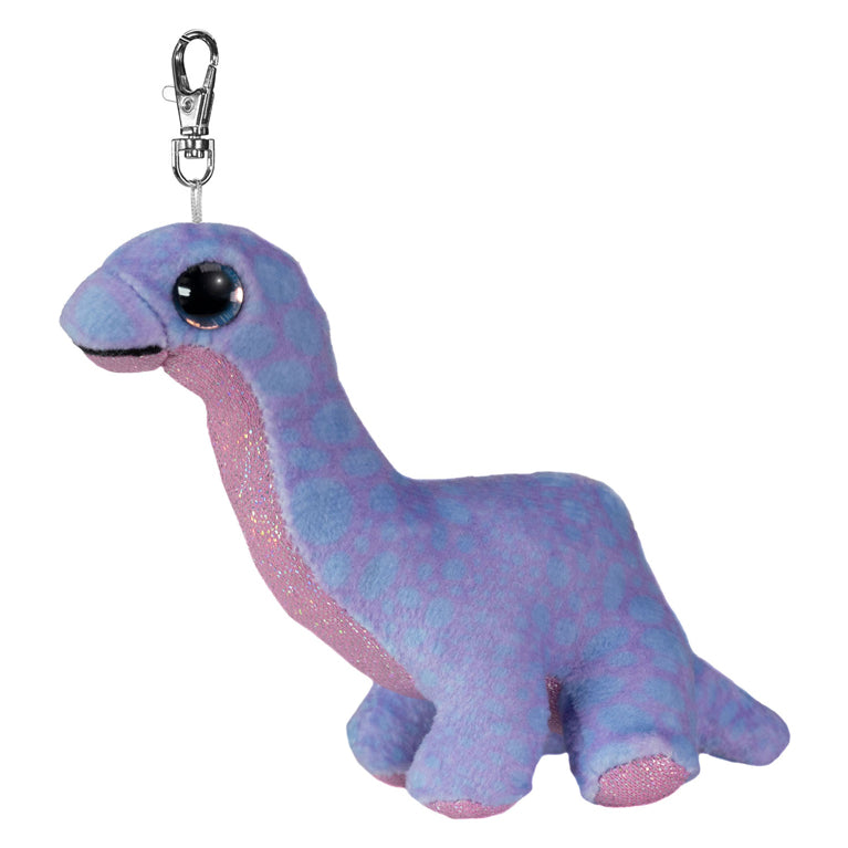 Lumo sterren sleutelhanger - dino brontosauriër, 8,5cm