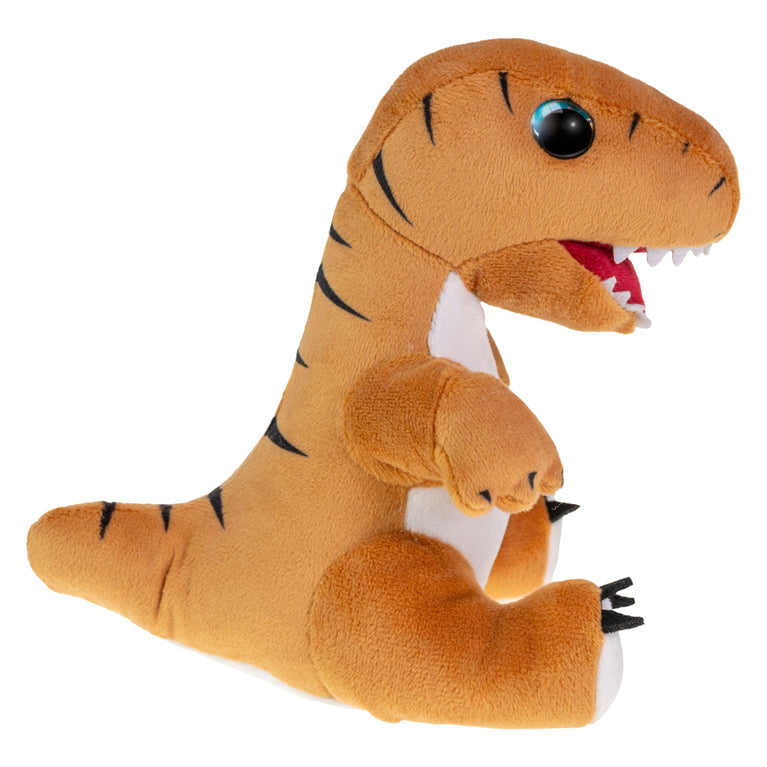Lumo sterren knuffel - dino t-rex baby, 15cm