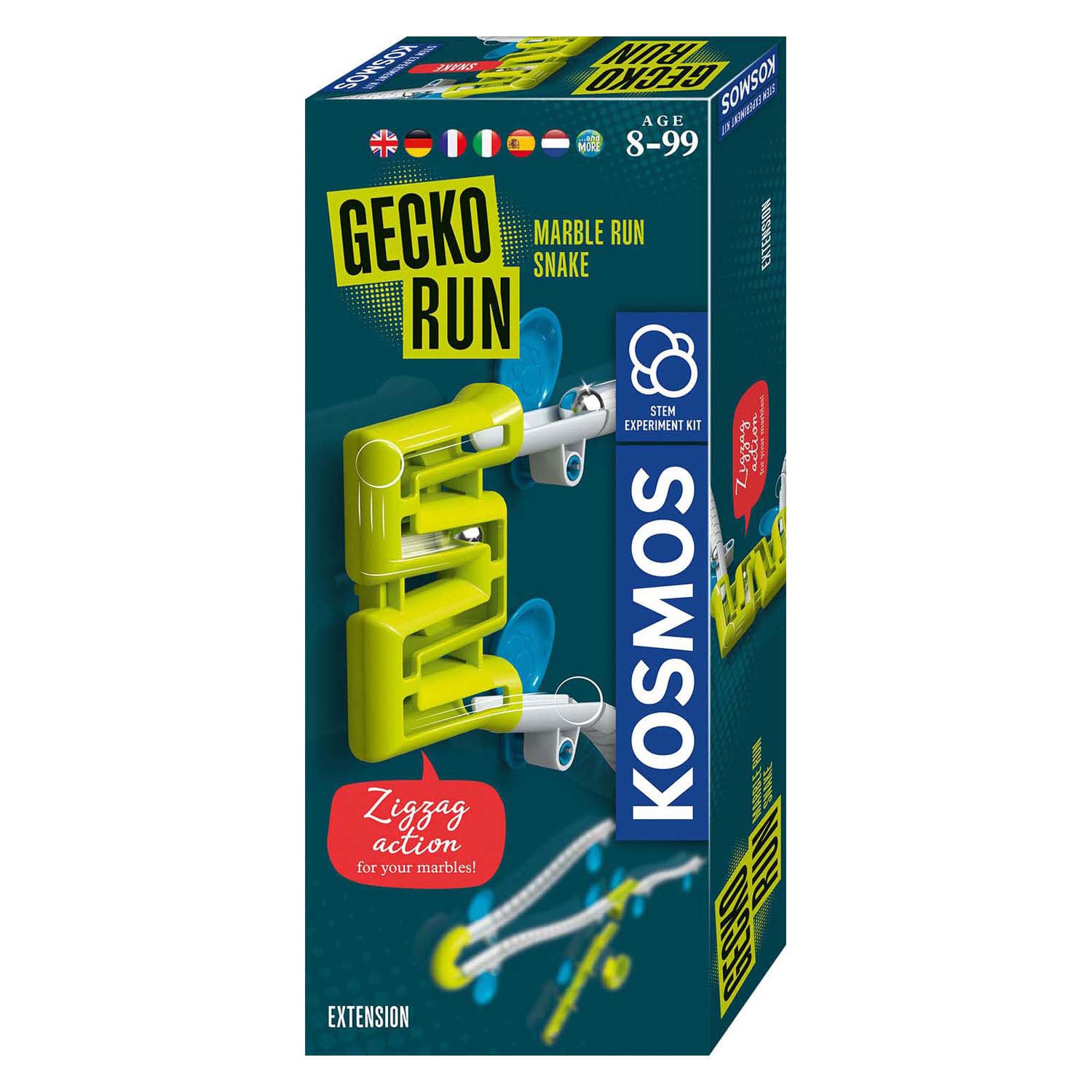 Kosmos gekko run - knikkerbaanslang