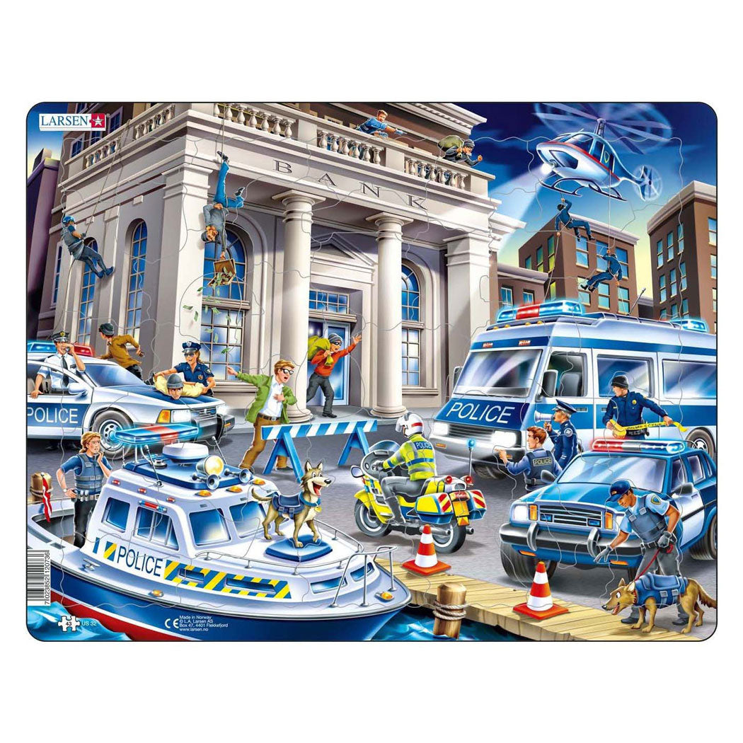 Larsen legpuzzel de politie, 43st.