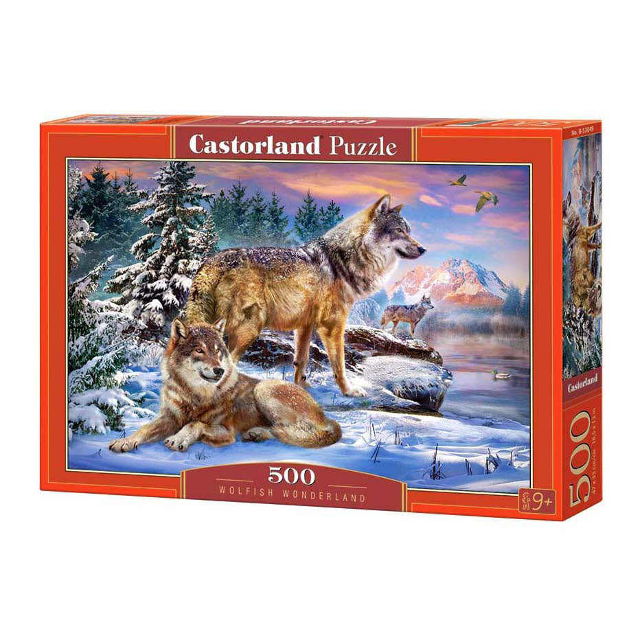 Castorland legpuzzel wolfish wonderland, 500st.