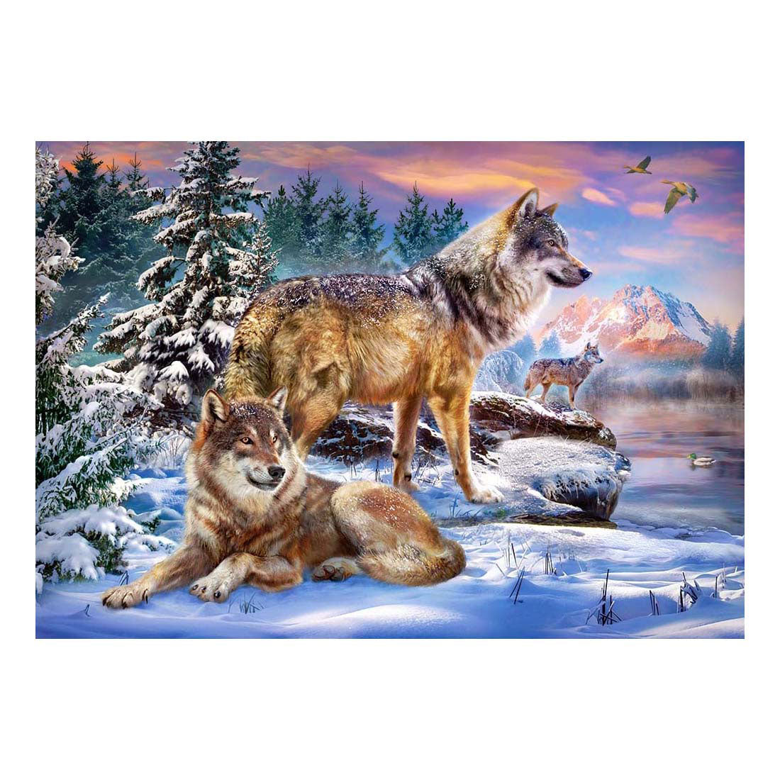 Castorland legpuzzel wolfish wonderland, 500st.