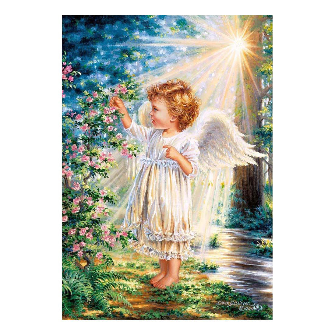 Selecta castorland legpuzzel an angel's touch, 1000st.