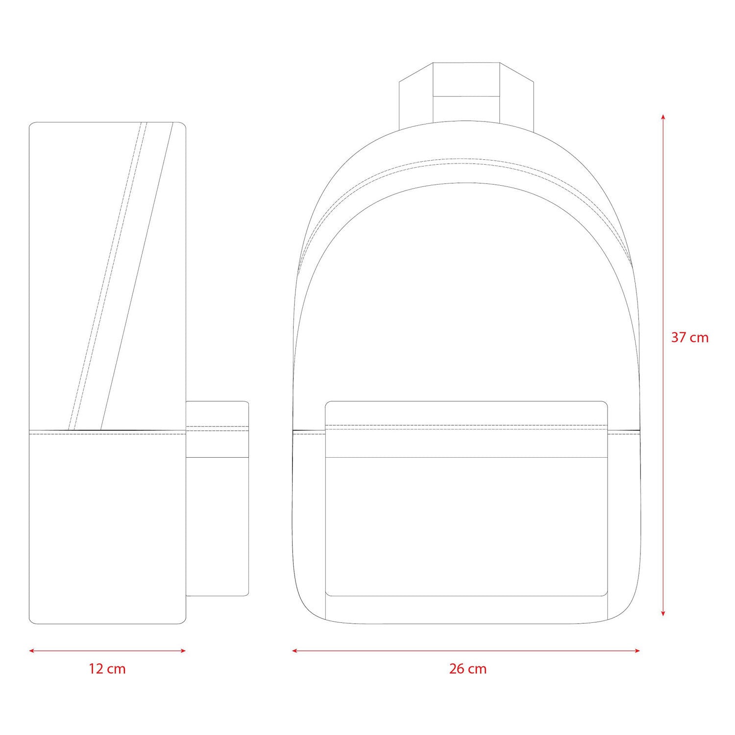Vadobag rugzak melkachtige kus paardenclub