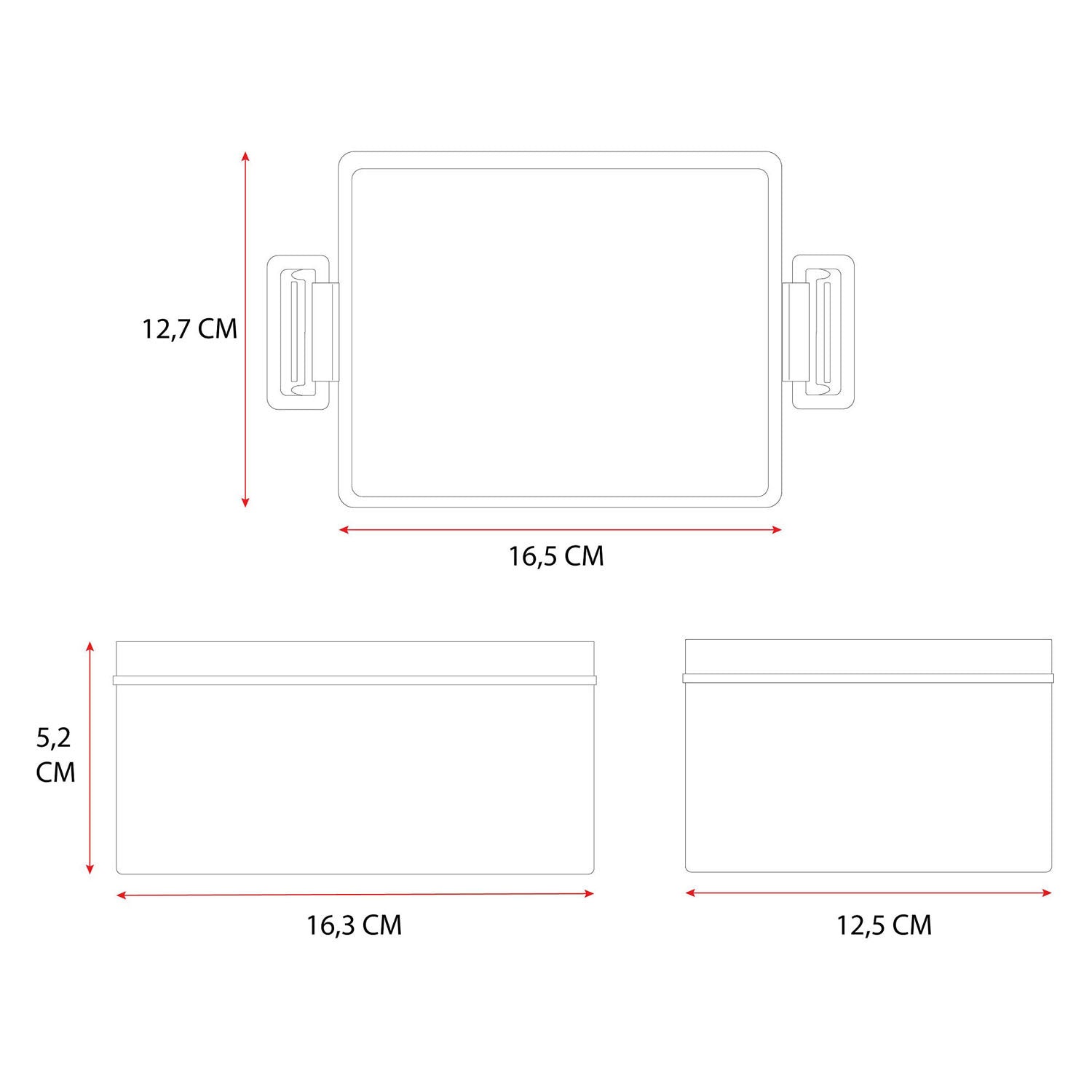 Vadobag lunchbox steek laten we eten
