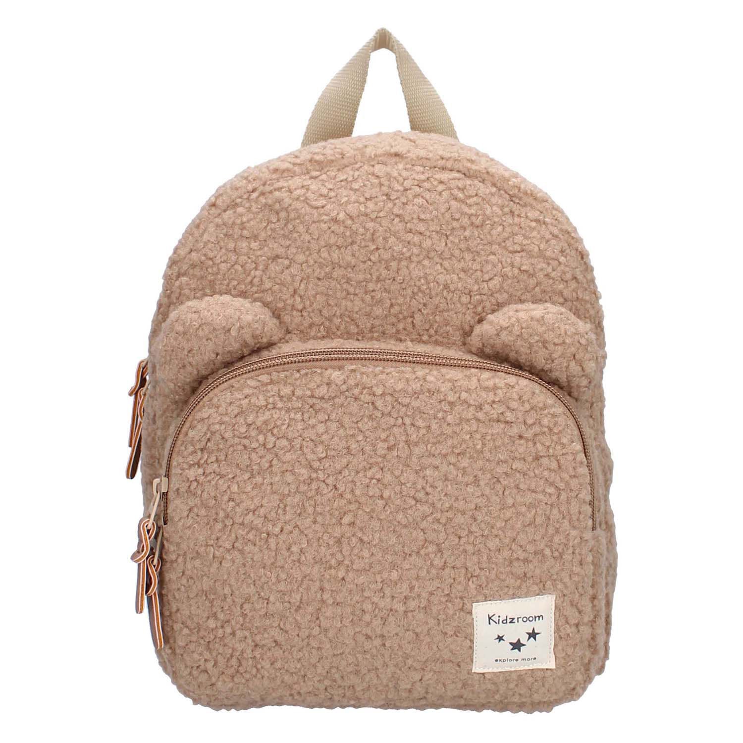 Kidzroom rugzak porto beary excited beige