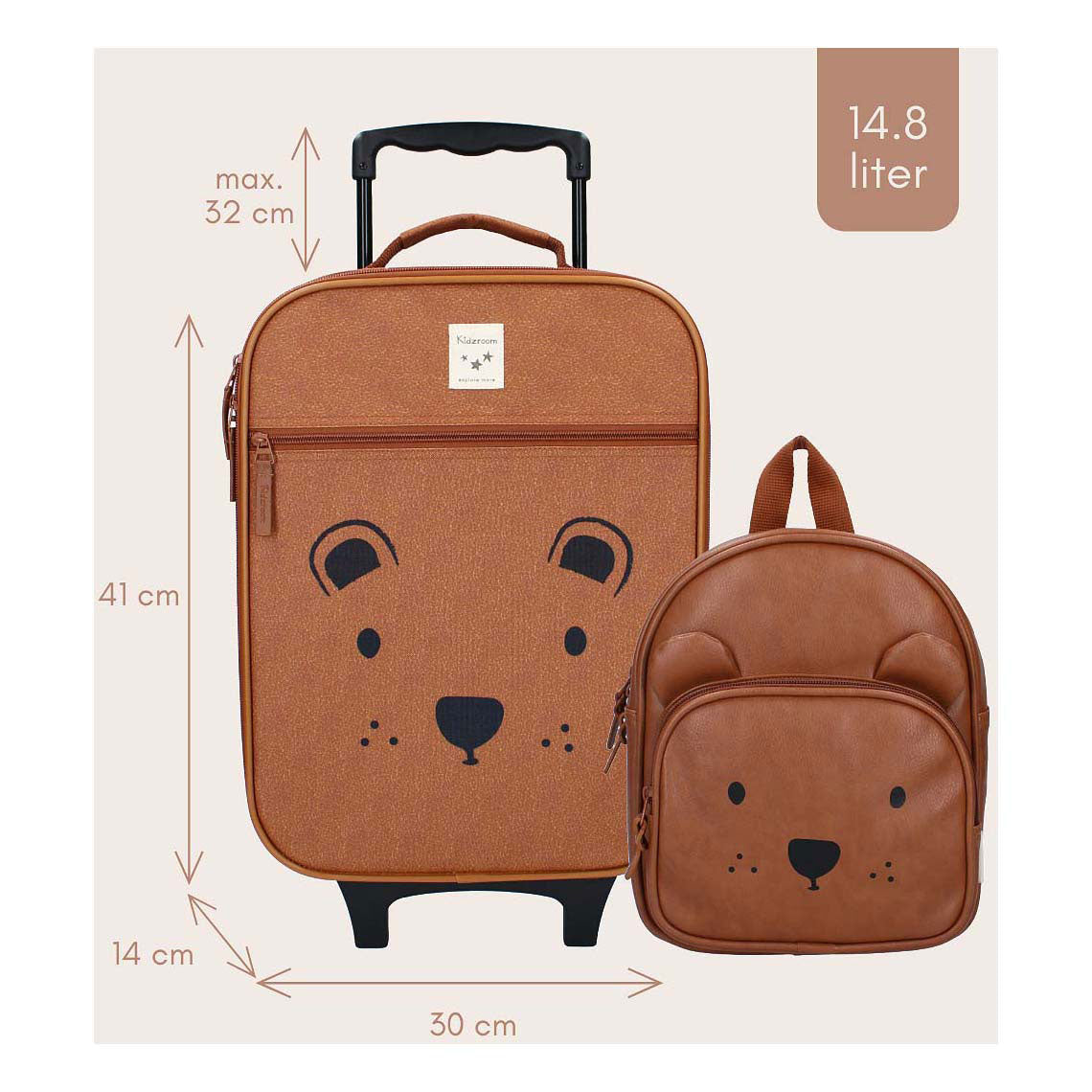 Kidzroom trolley koffer sevilla current legend