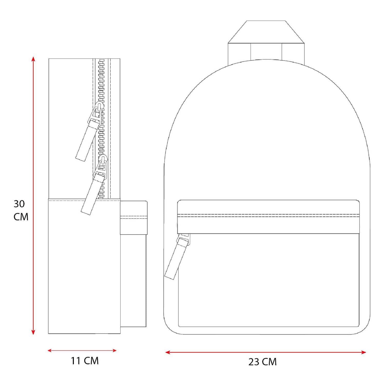 Vadobag pret rugtas run around groen