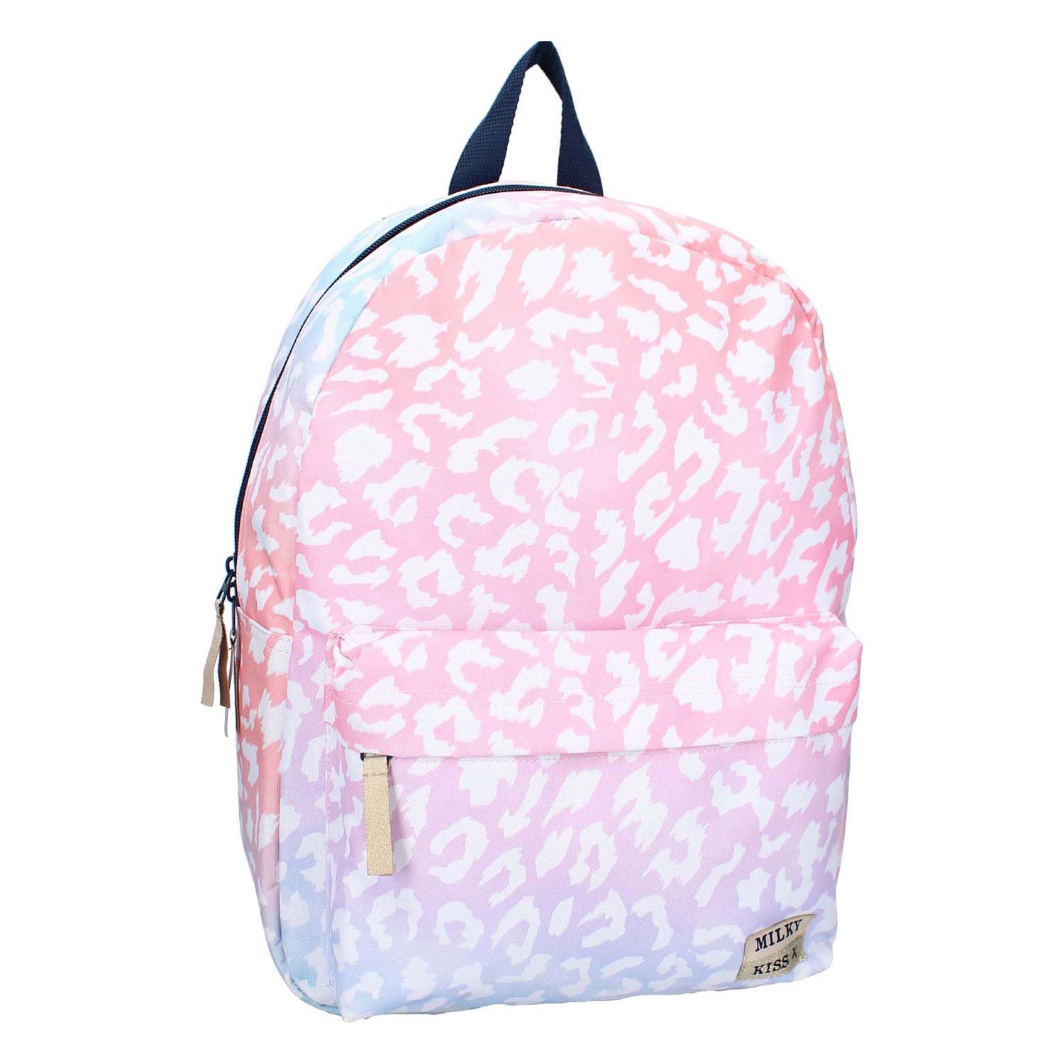 Milky kiss rugzak bold style luipaardprint