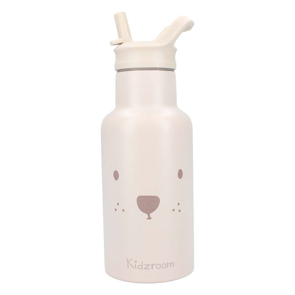 Kidzroom drinkfles sweet sips teddybeer, 350ml