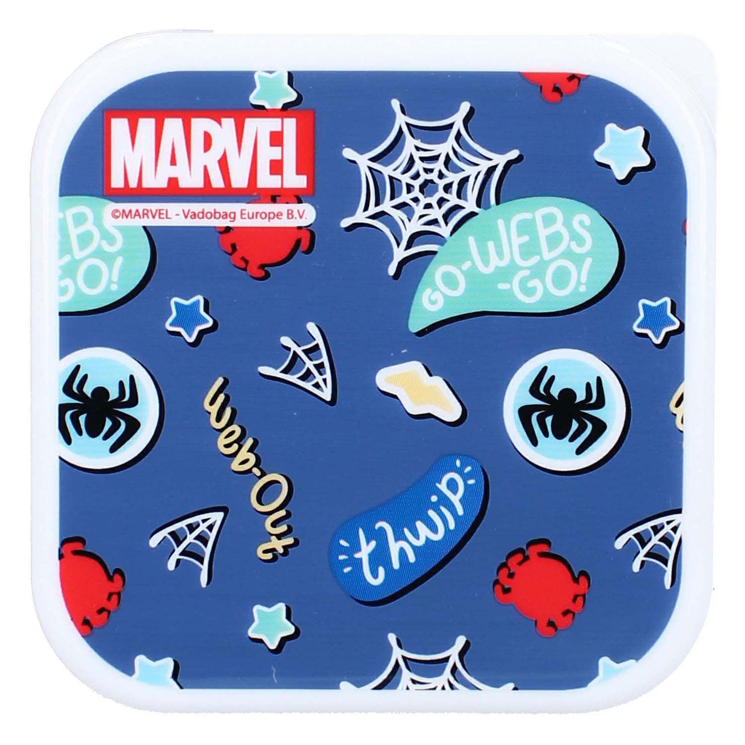 Vadobag spidey broodtrommel 3-in-1 fresh bites