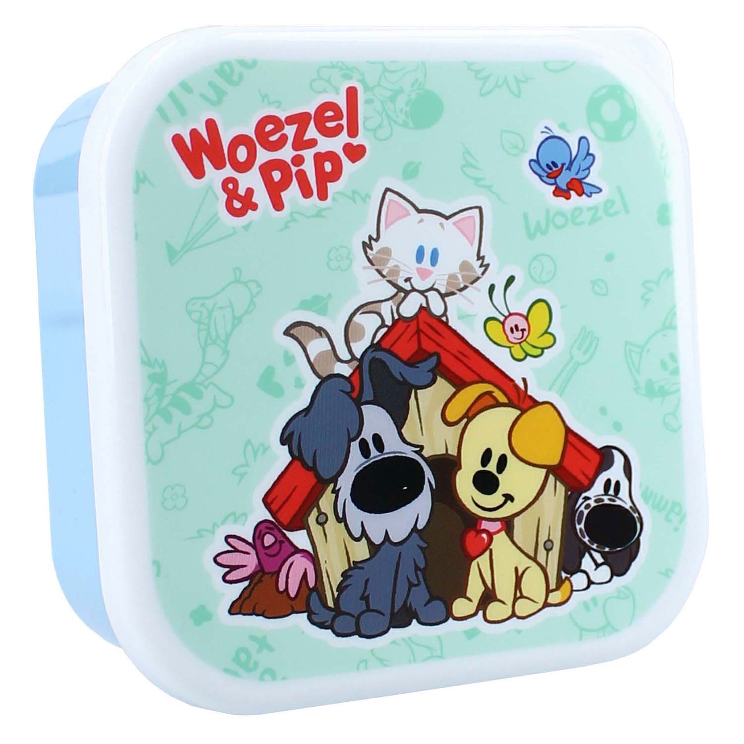 Woezel en pip snackbox 3 in 1 verse hapjes