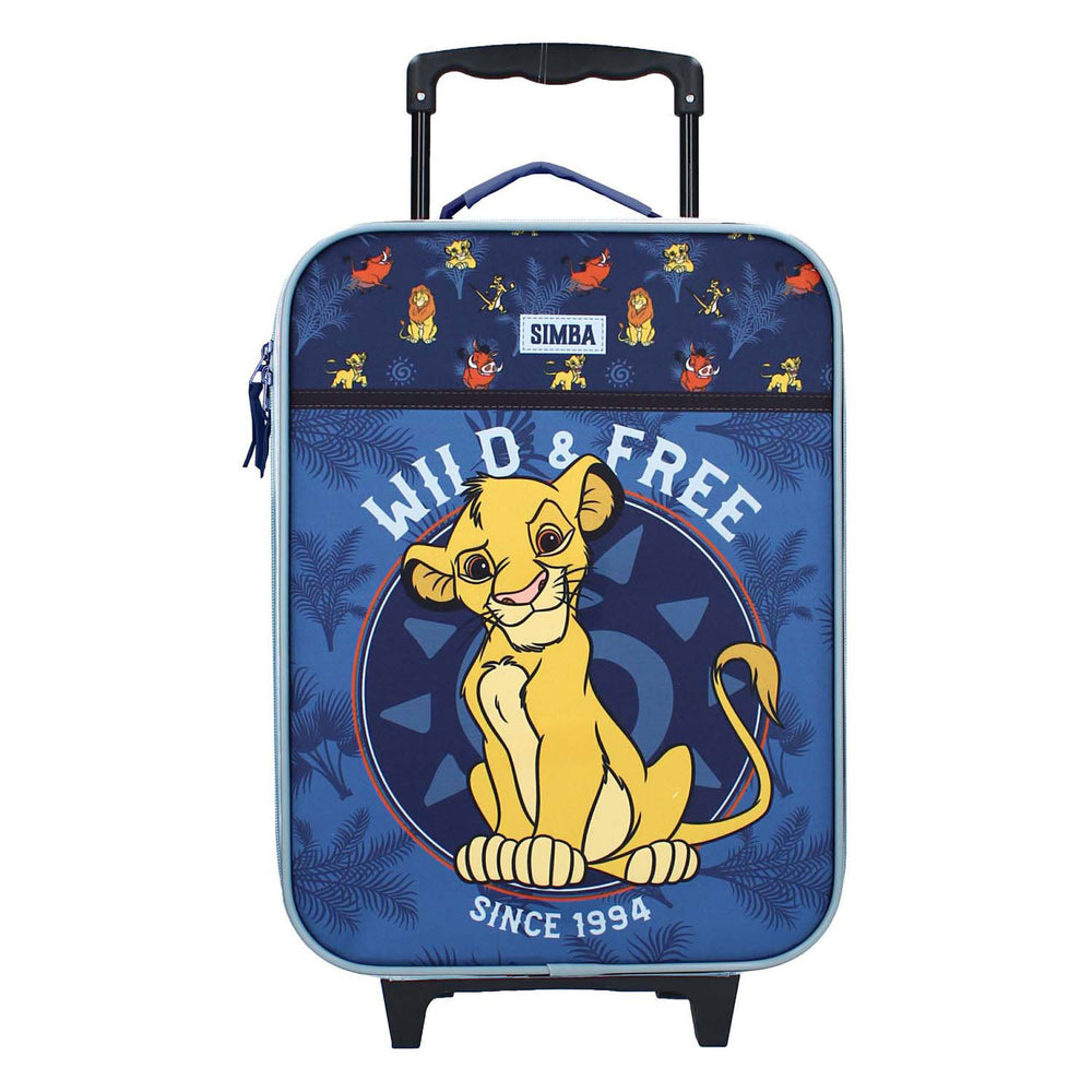 Vadobag the lion king (simba) trolley koffer made to roll