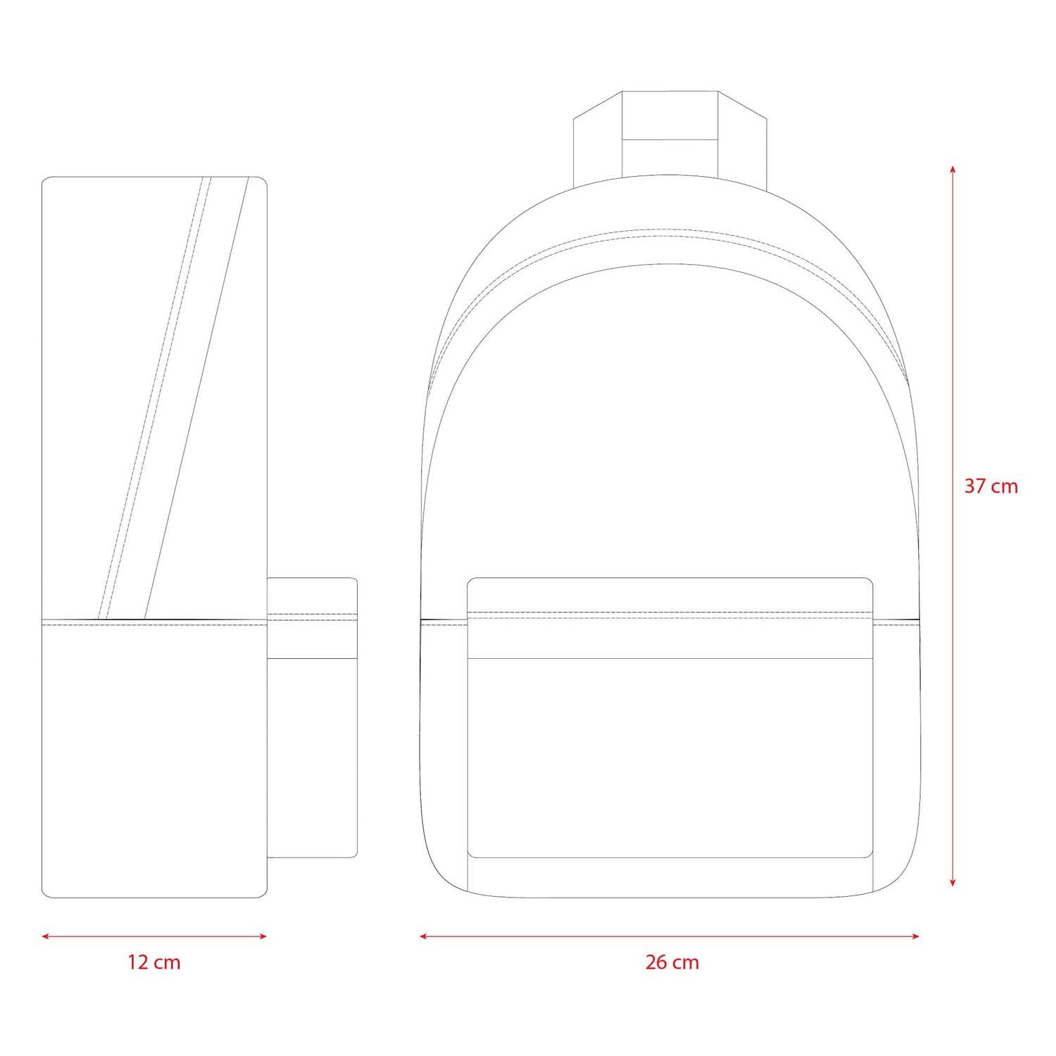 Vadobag kidzroom rugzak mickey mouse have a nice day