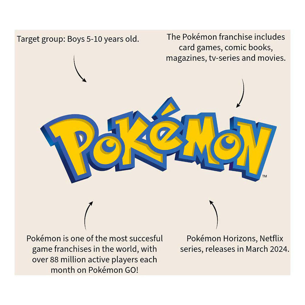 Vadobag pokemon gotta catch 'em all! rugzak - pikachu, 41cm