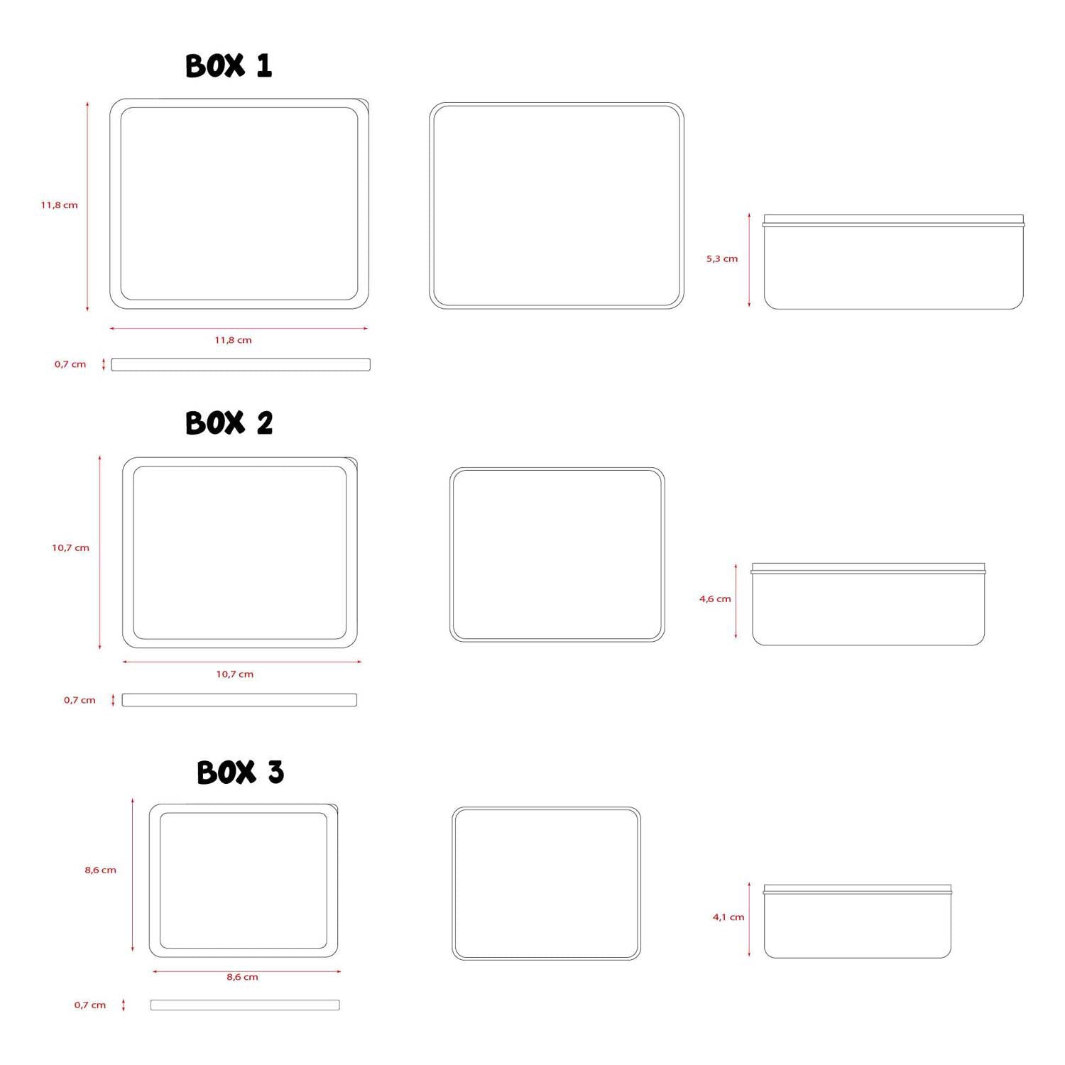 Vadobag broodtrommel pret fresh bites dinosaurus - 3dlg.
