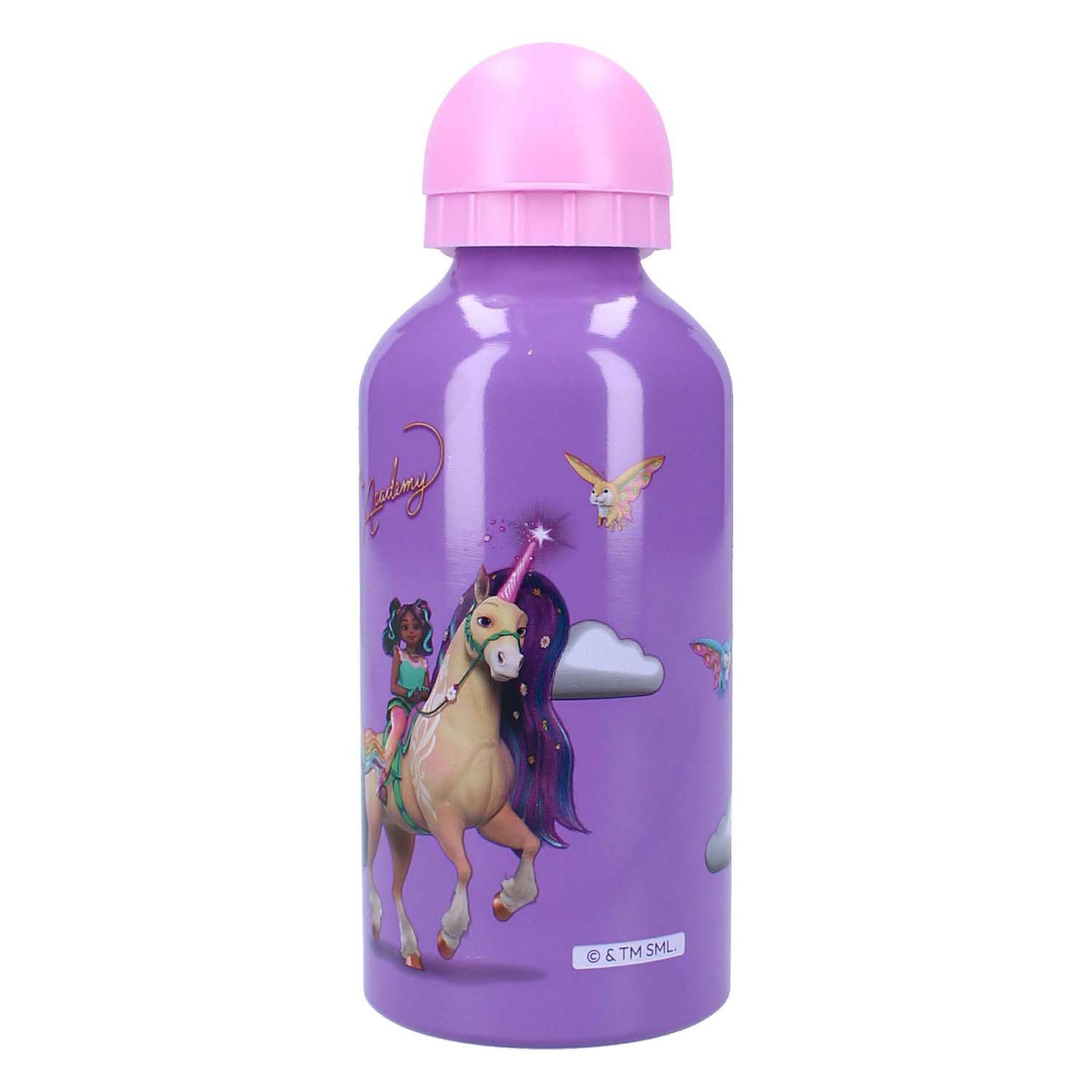 Vadobag unicorn academy - schoolbeker en drinkfles - paars - 500ml