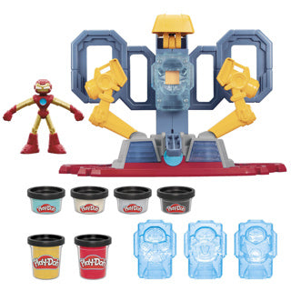 Play-Doh Iron Man pantsermaker lab