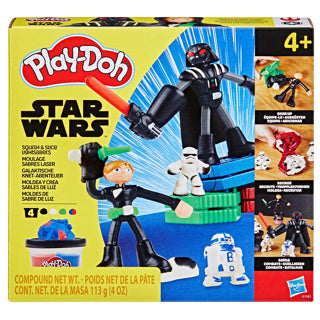 Play-doh star wars met lightsaber - boerseerklei