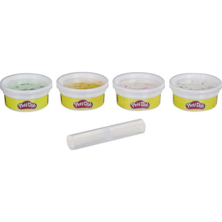 Play-doh kleuren explosie met 4 potjes klei