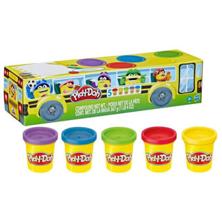 Play-doh terug naar school 5 pack boetseerklei