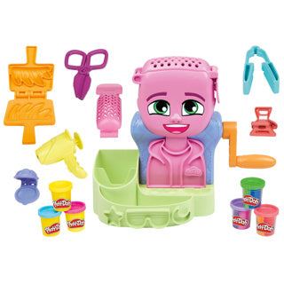 Play-doh haarstyling salon