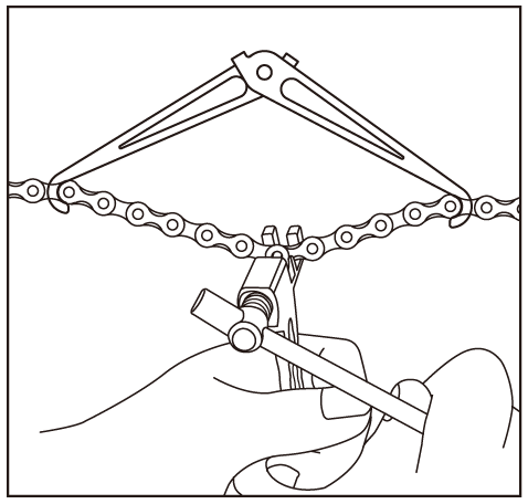 IceToolz Kettingdemontagehulp 62H1