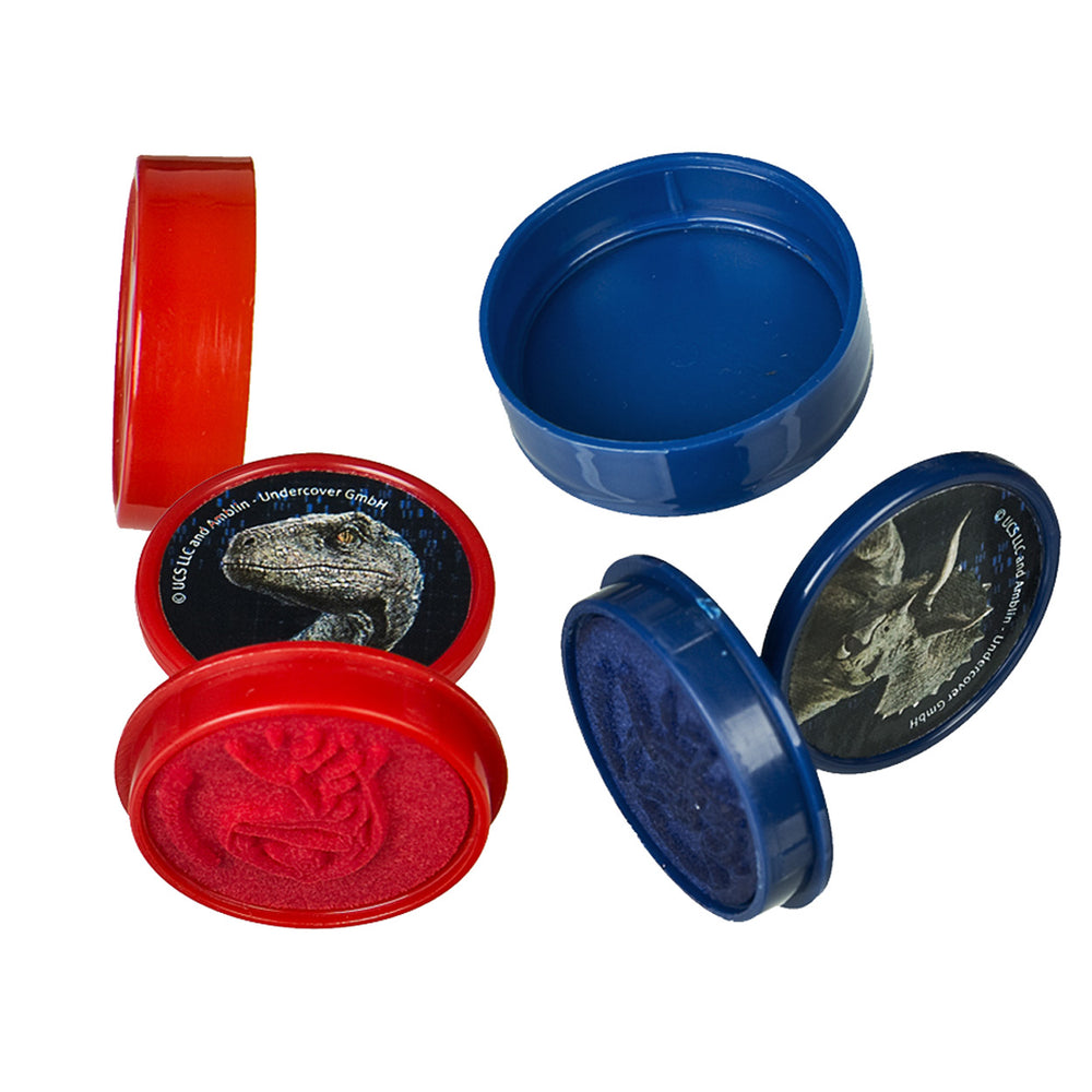 Undercover Jurassic World mini-stempel
