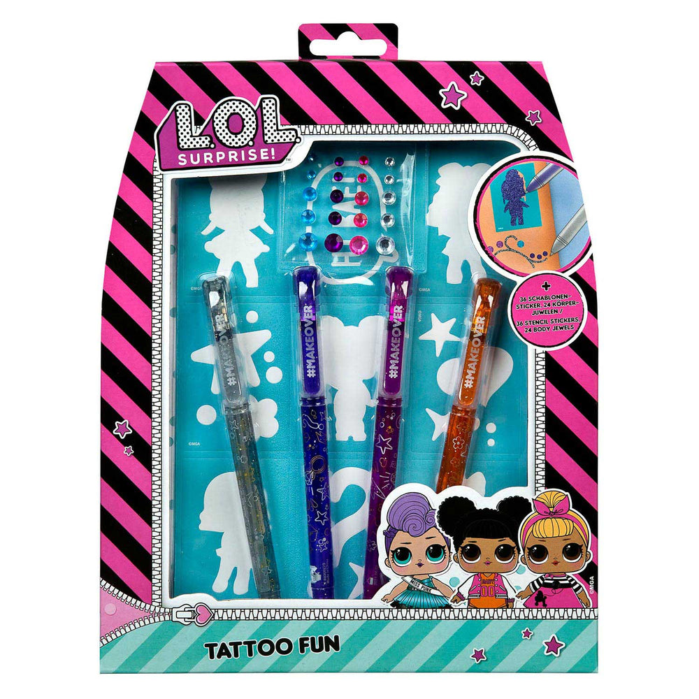 LOLLOL Surprise Tattoo Fun Set