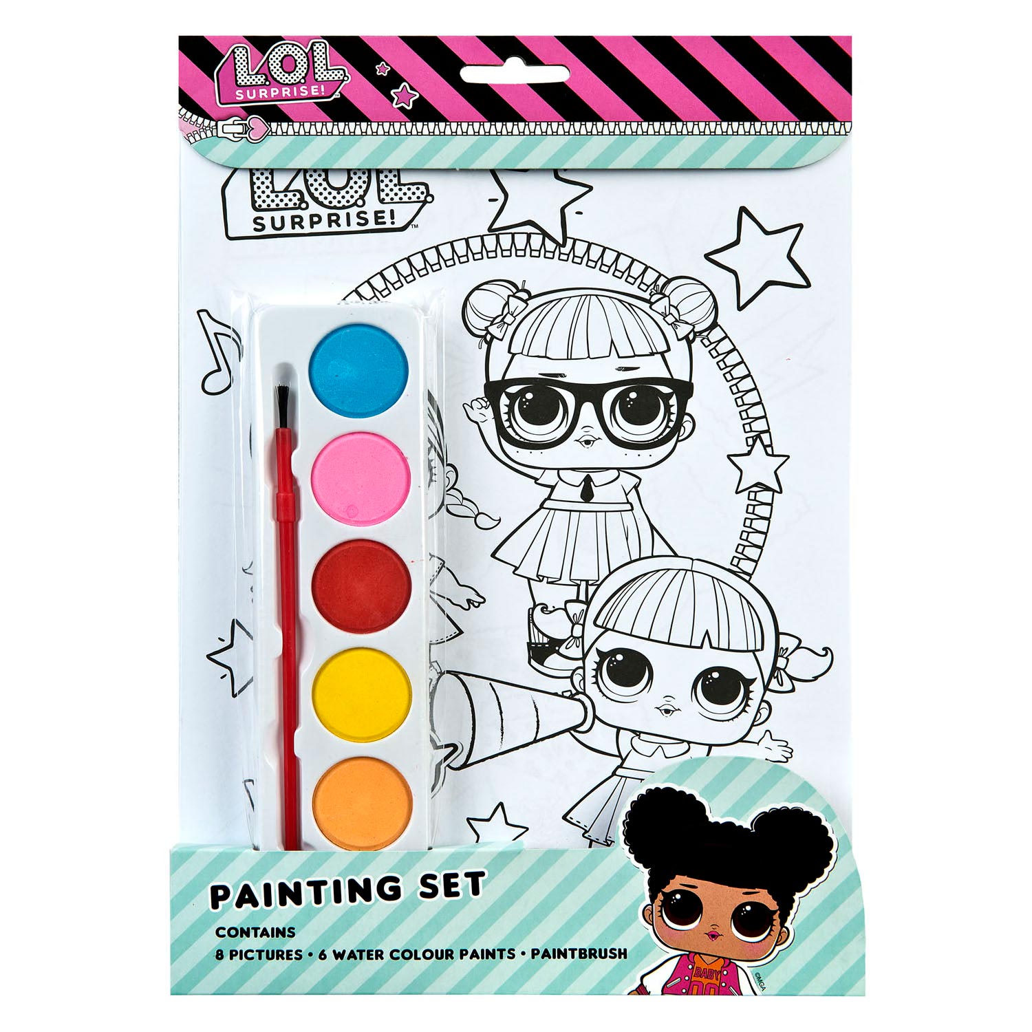 LOL Verrassing! Waterverfset