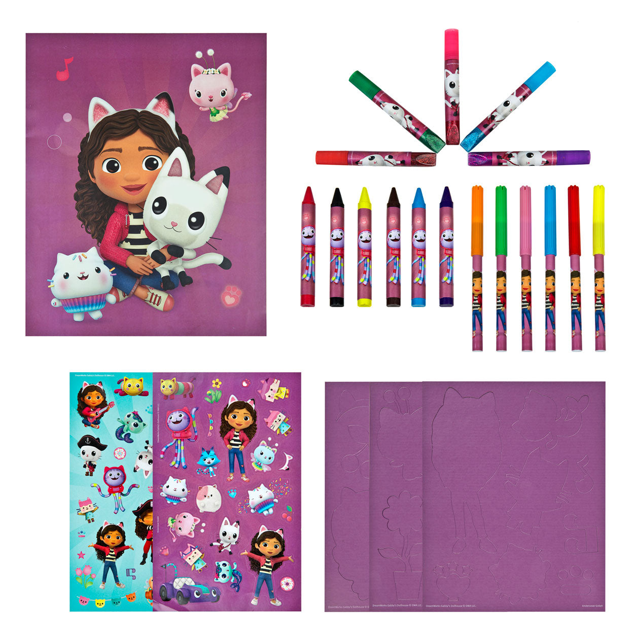 Unbranded Gabby's Dollhouse Deluxe Craft Set