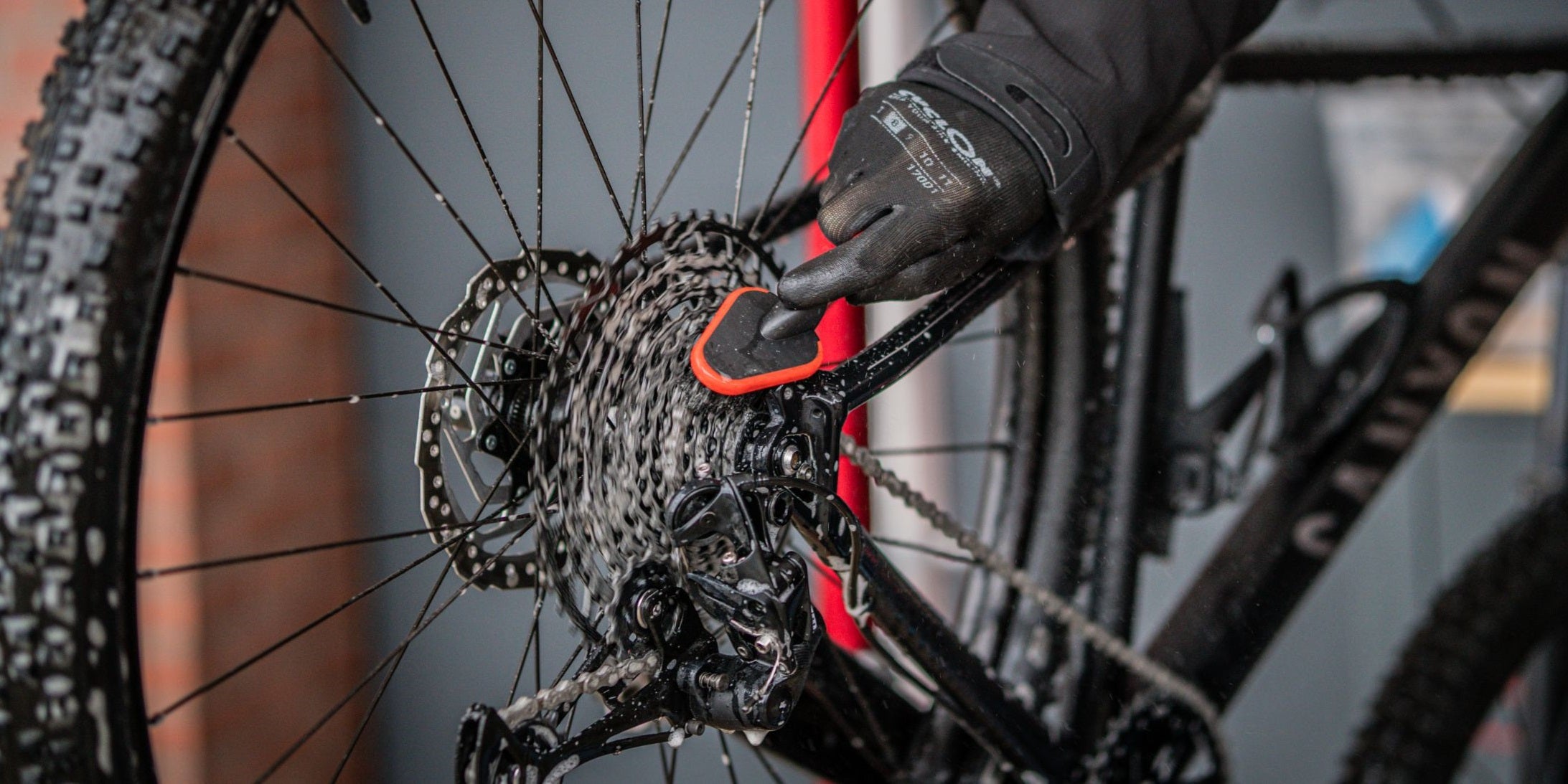 Cyclon Cleaning Brush Brosse de précision - Rouge