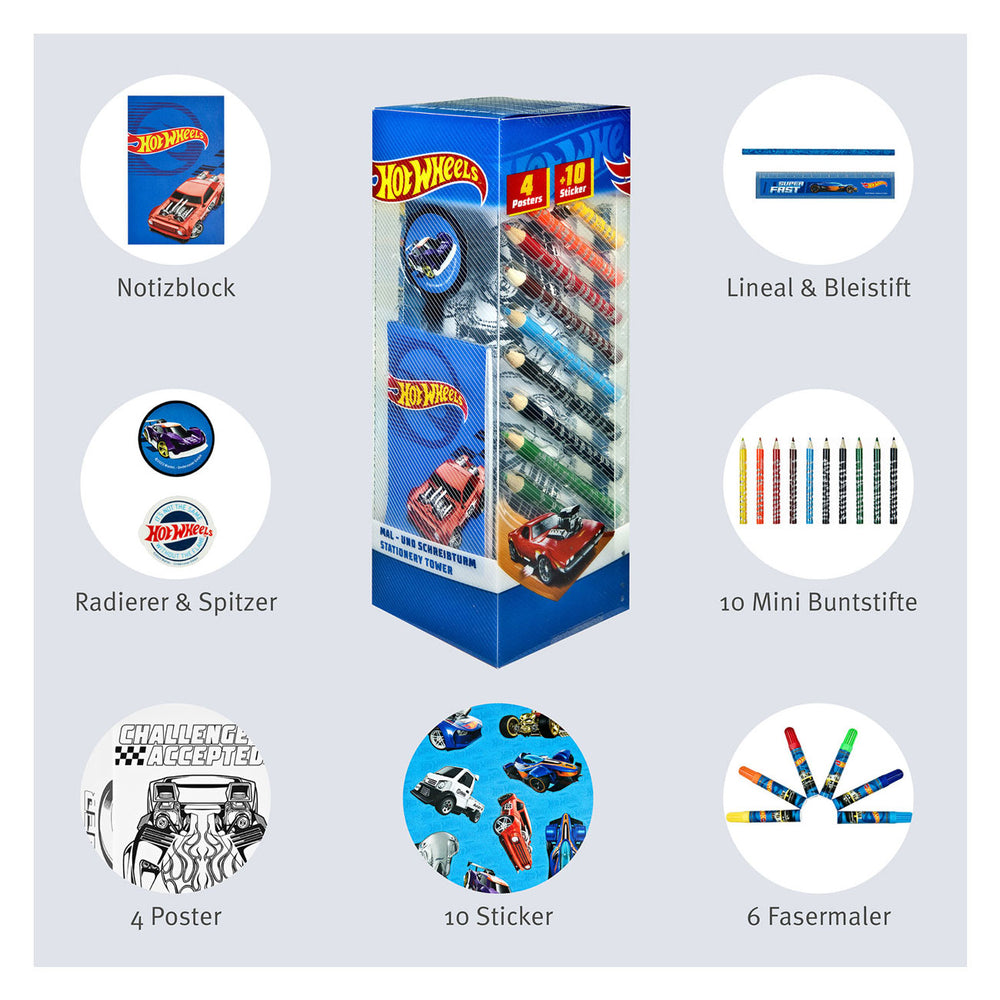Hot Wheels Stationaire Toren, 35dlg.