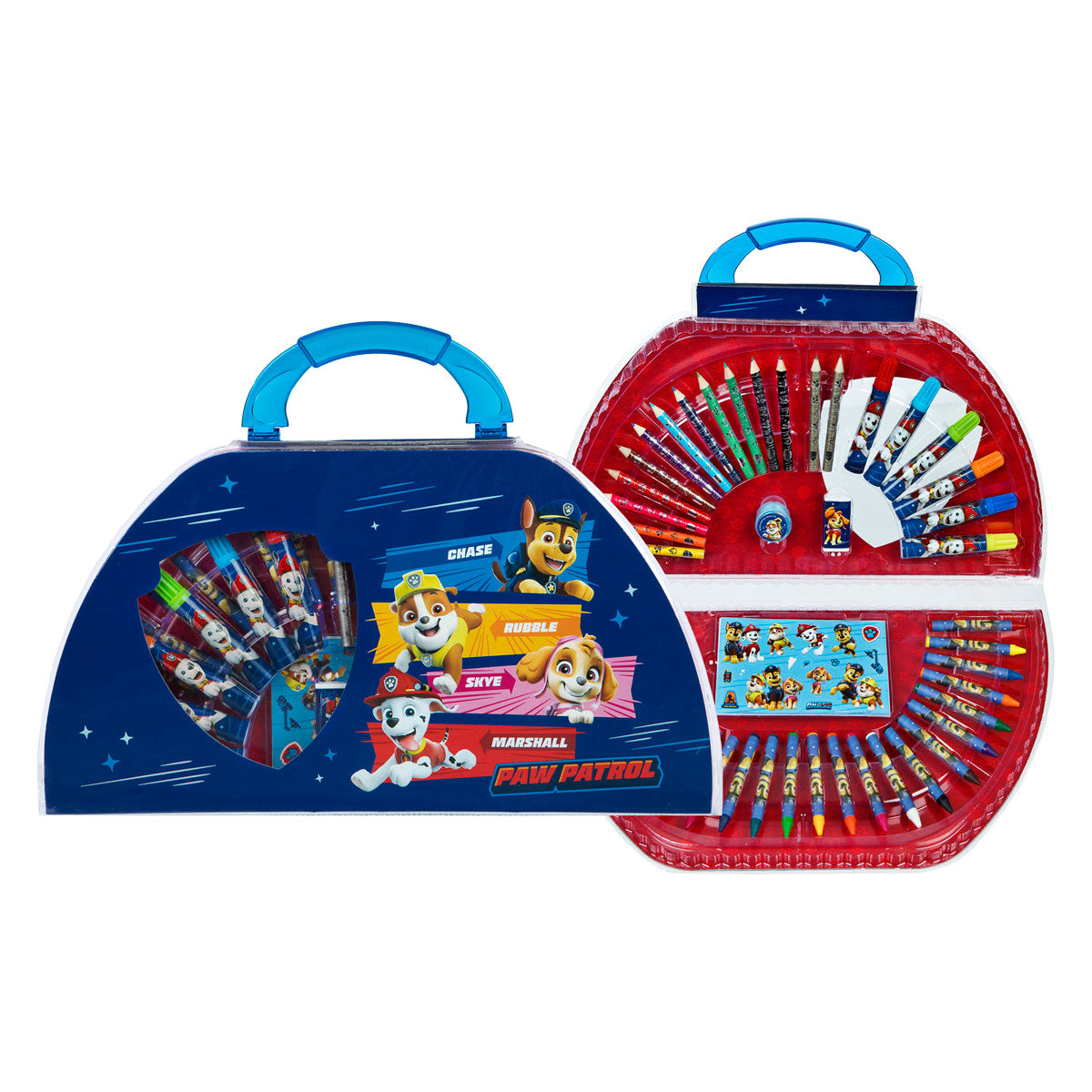 Undercover Paw Patrol kleurkoffer 51-delig