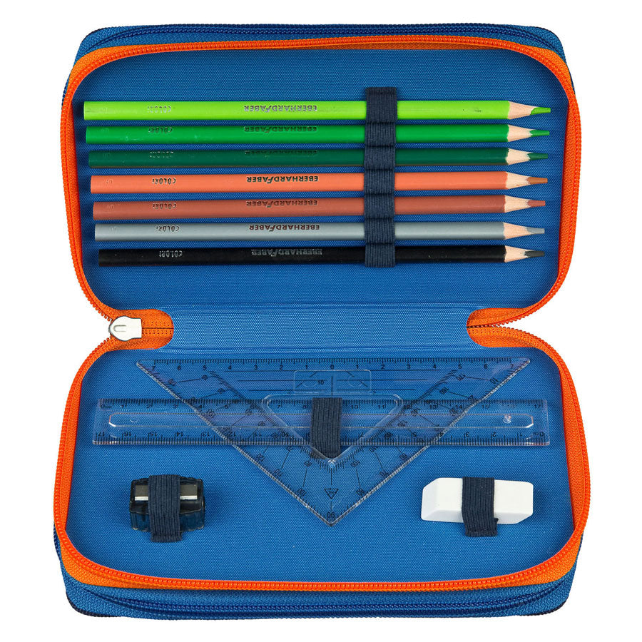 Undercover 3-vaks gevulde etui hot wheels