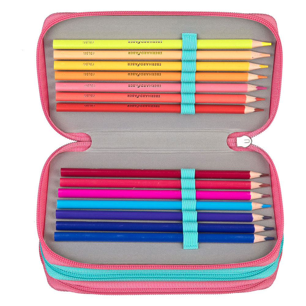 Undercover 3-vaks gevulde etui minnie mouse