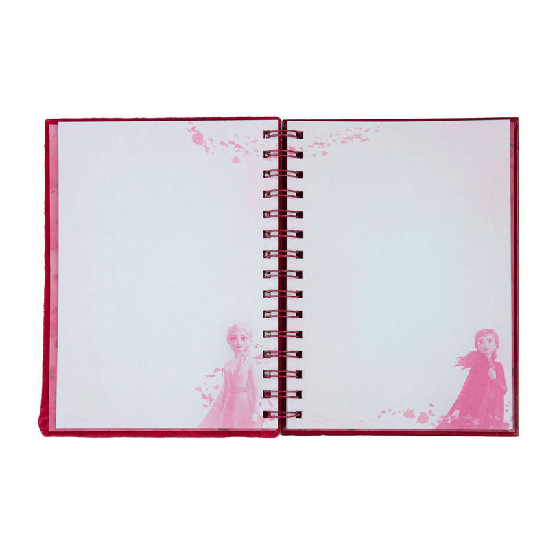 Undercover disney frozen notitieboek a5 met pailletten - multicolor.