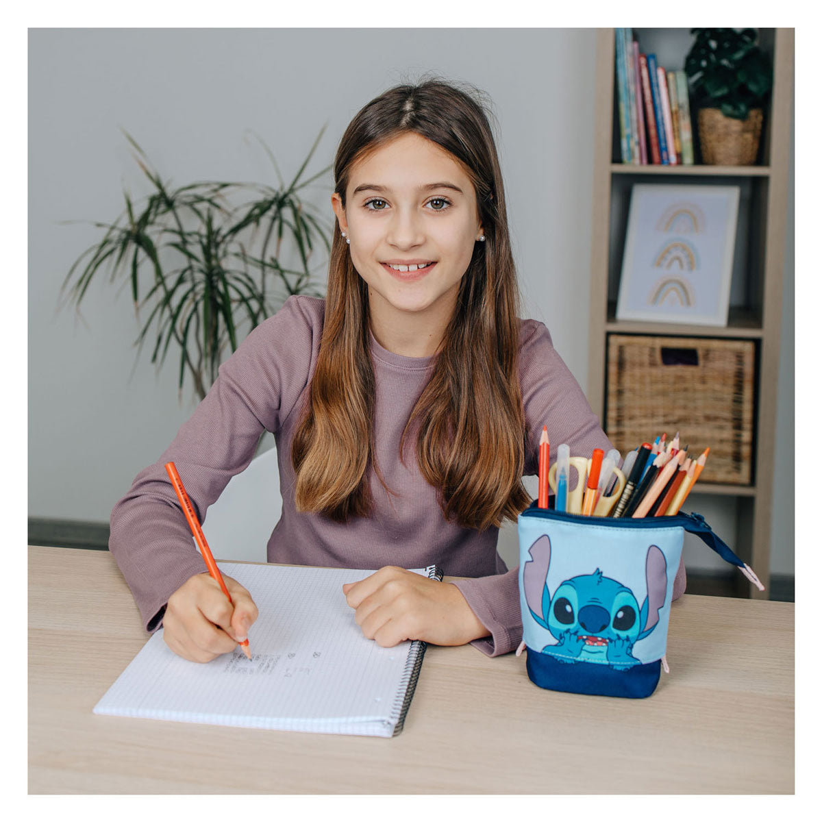 Lilo stitch etui en pennenhouder 2in1 stitch