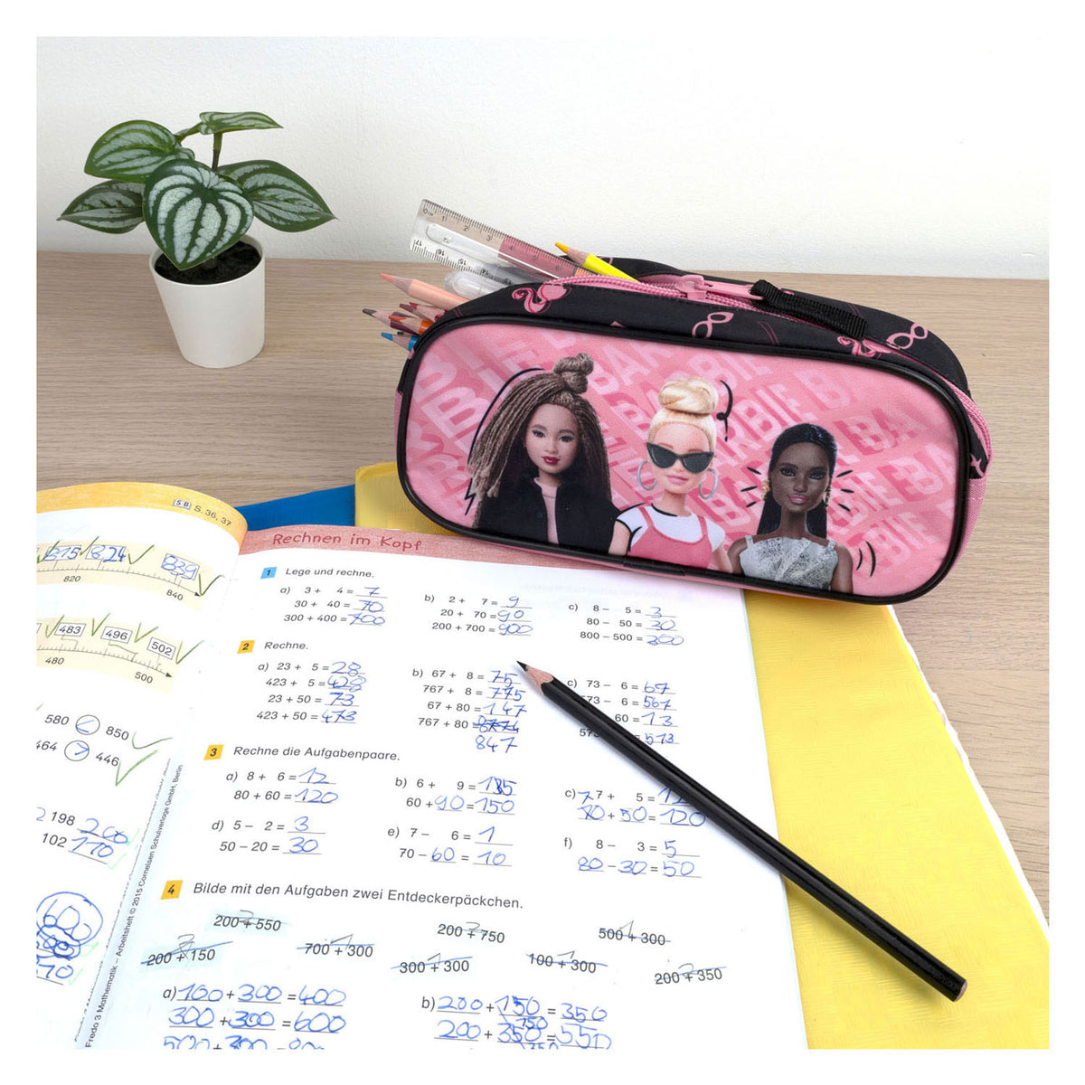 Barbie pencil case