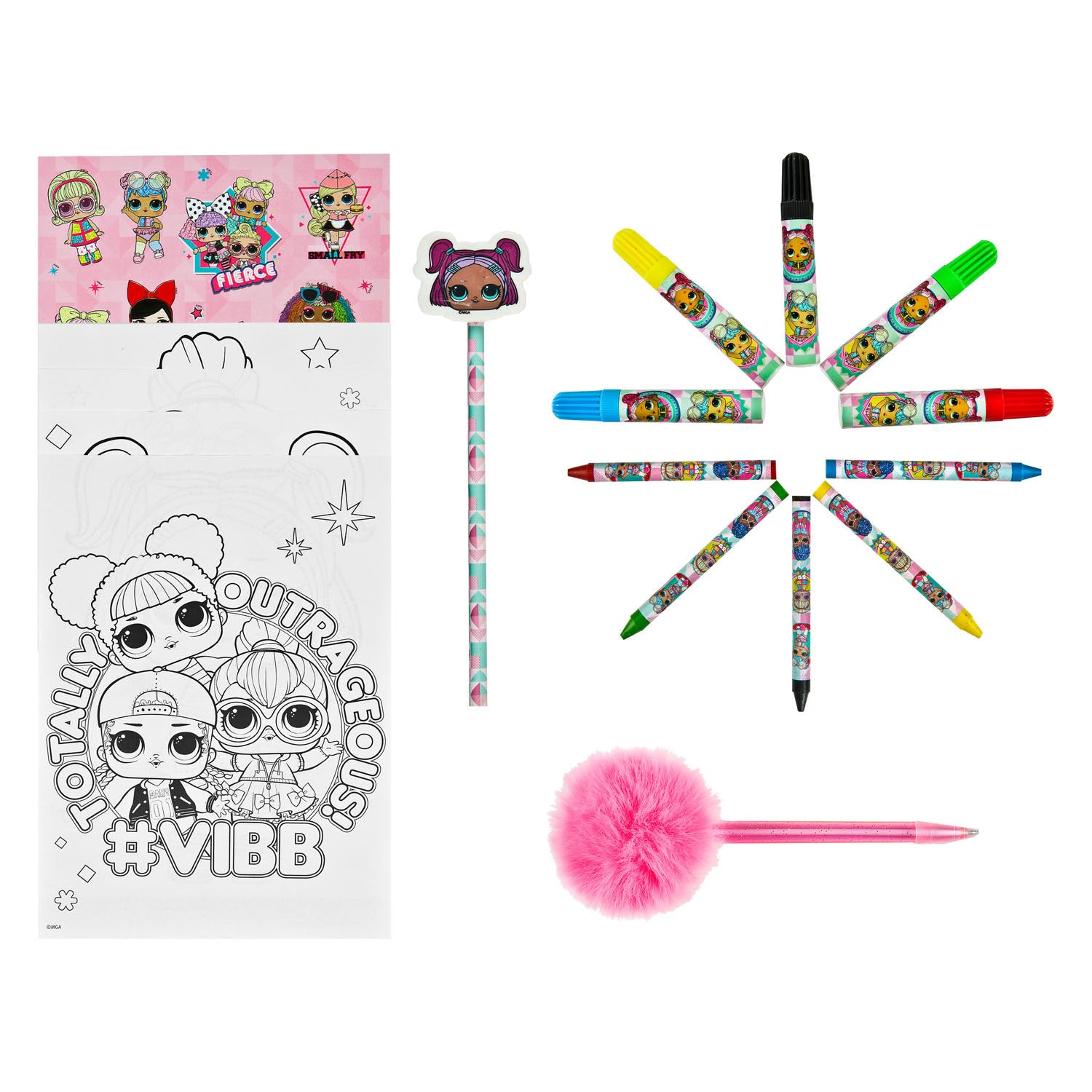 Lol kleurenset verrassing in rugzak