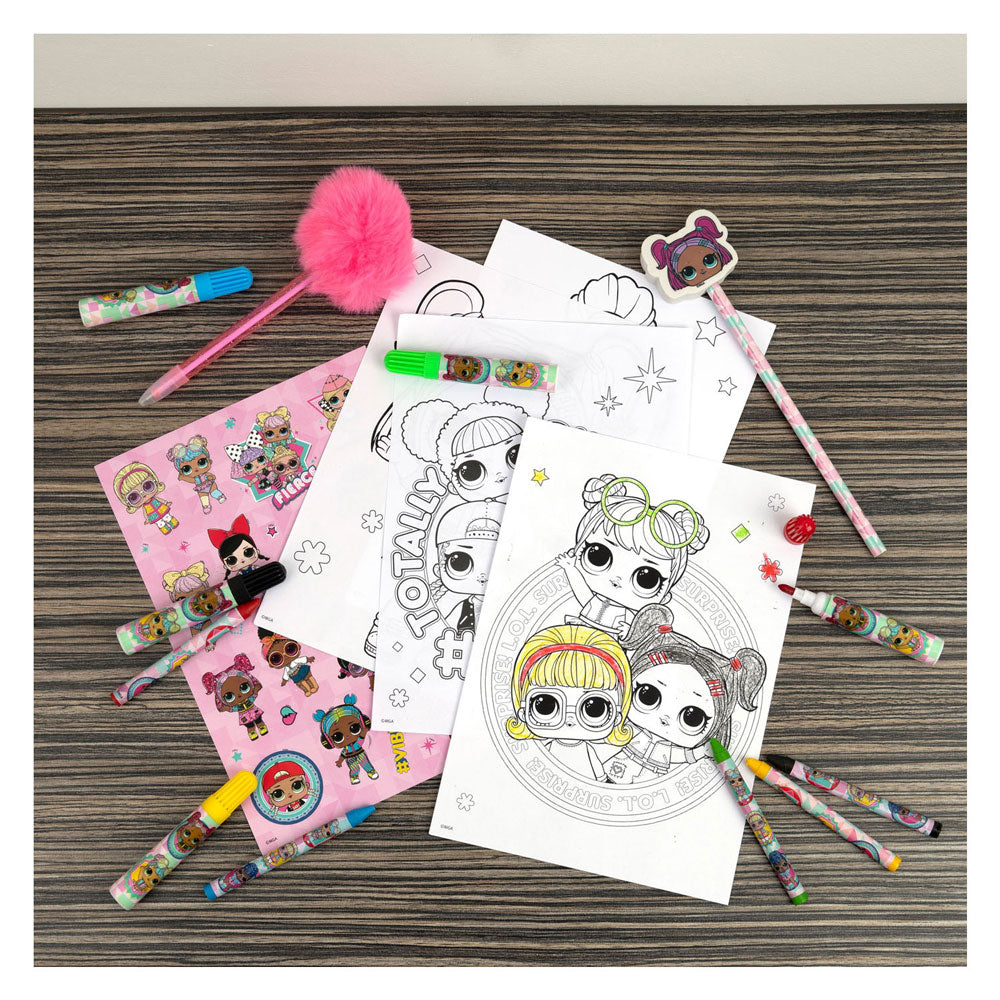 Lol kleurenset verrassing in rugzak