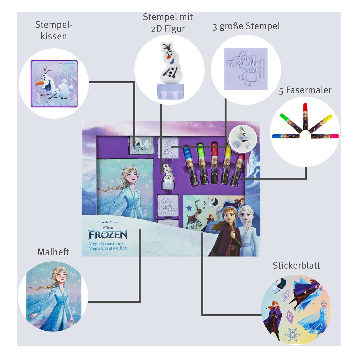 Undercover mega knutselset bevroren