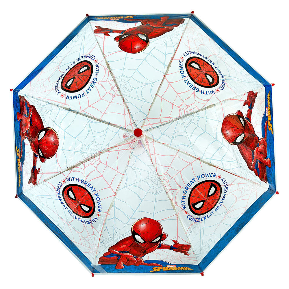 Undercover - spider-man paraplu - kunststof - multicolor