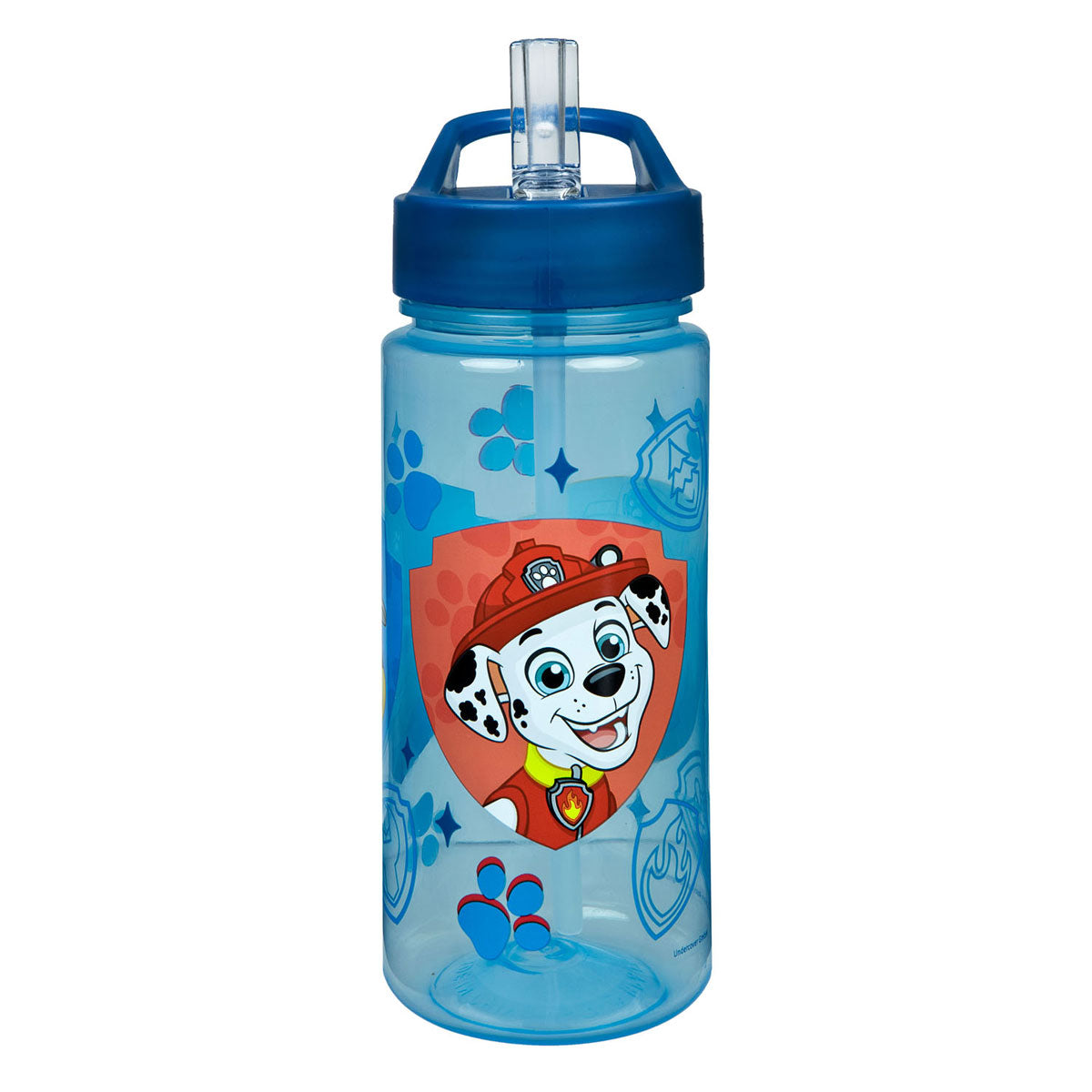 Undercover Paw Patrol drinkfles 500 ml blauw transparant