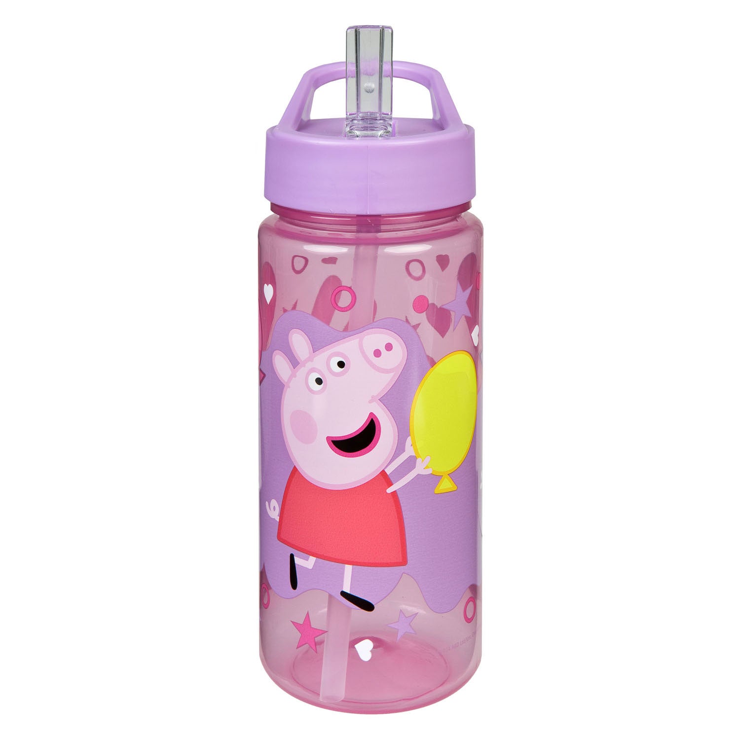Undercover świnka peppa serie - bidon - 500 ml - met stroombeker - bpa-vrij