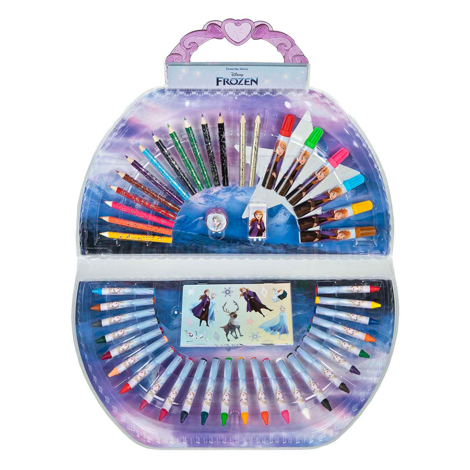 Undercover kleurkoffer disney frozen, 51dlg