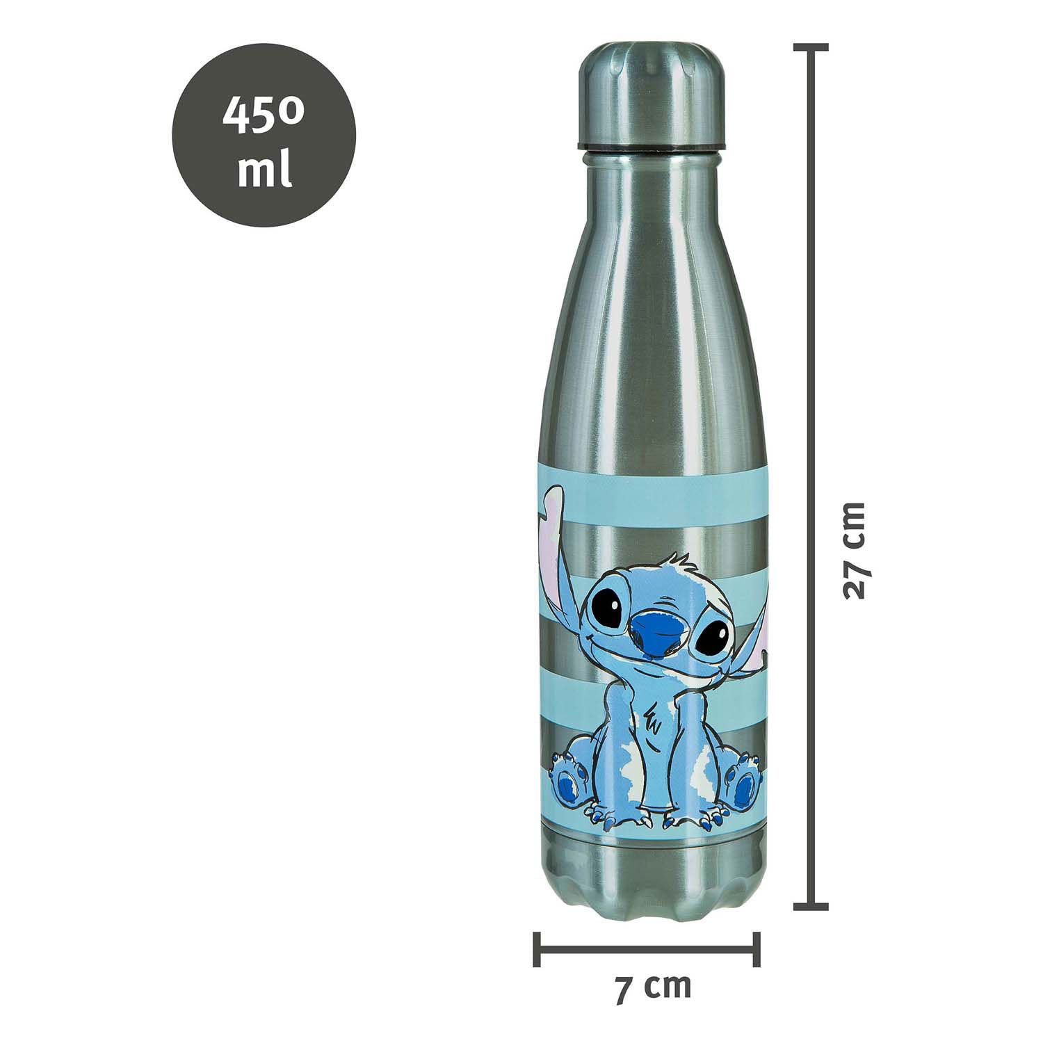 Undercover RVS drinkfles stitch, 500ml