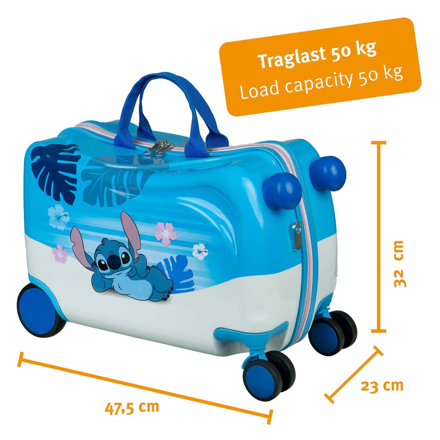 Undercover Stitch trolleykoffer ride-on